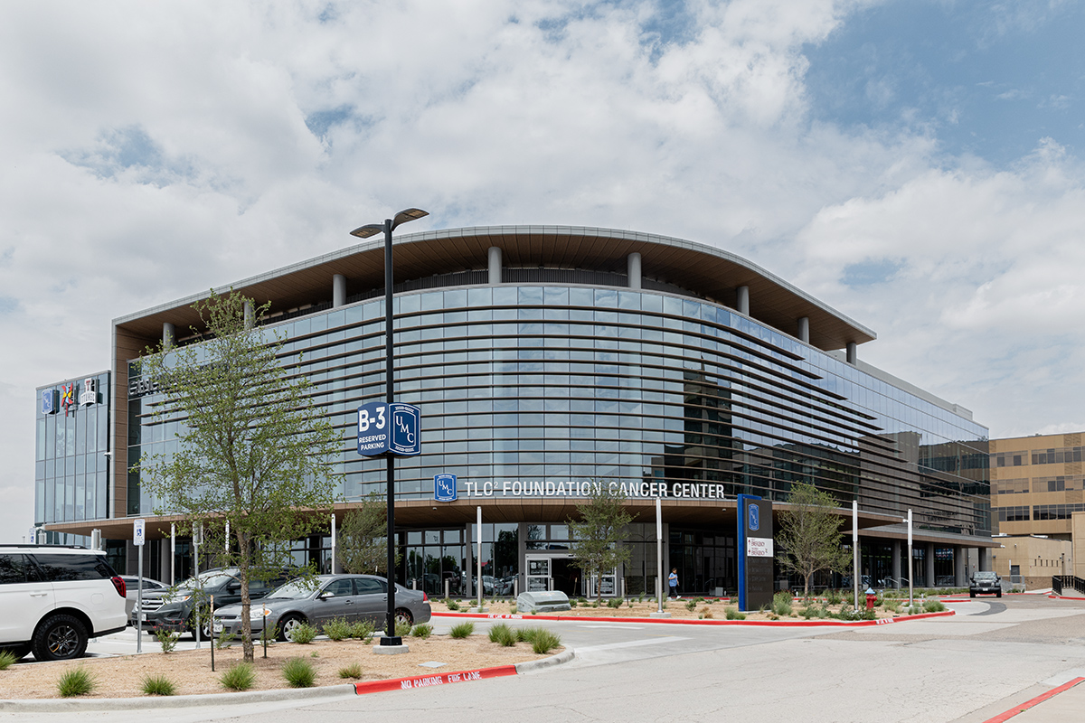 UMC TLC2 Foundation Cancer Center exterior of building