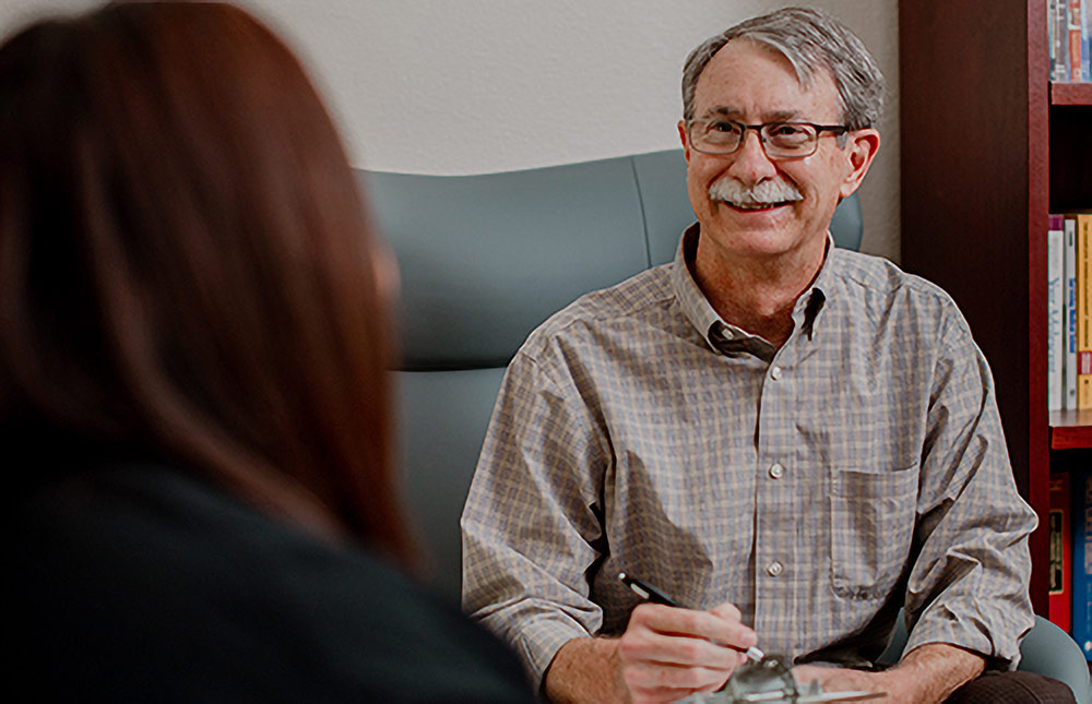 Patient in room with provider