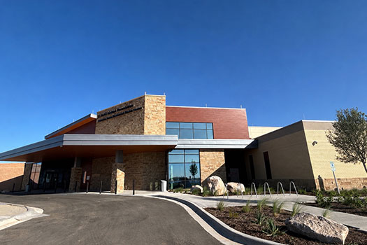 exterior shot of texas tech physicians midland campus 